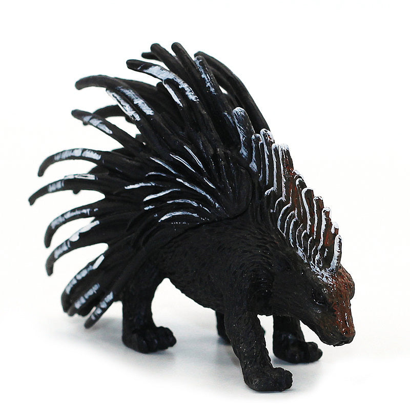 Simulation Model Solid Plastic Porcupine Figurines